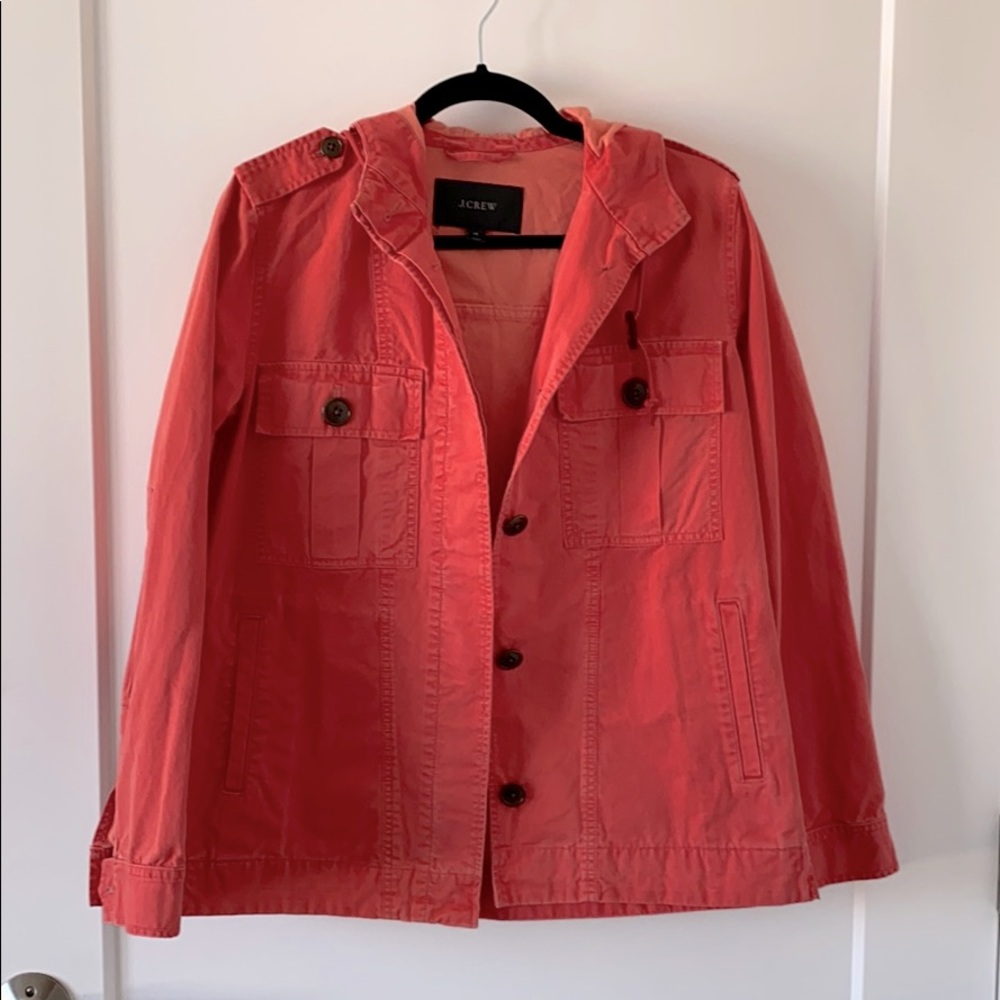 Nantucket Red. Water Resistant Jacket